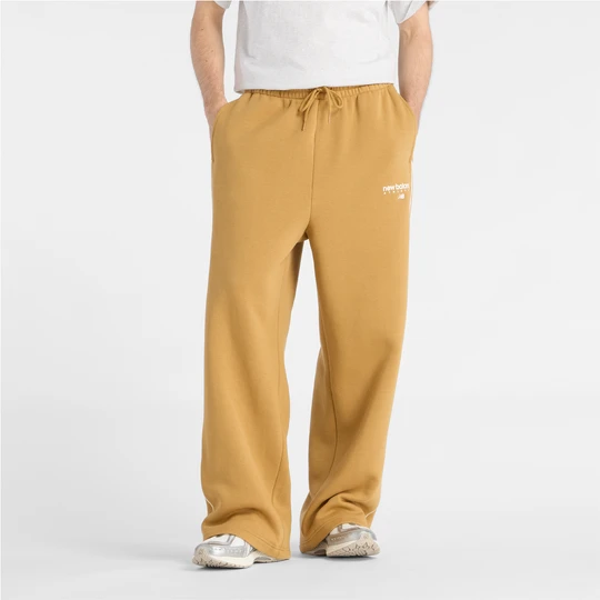 Zdjęcie produktu Spodnie męskie New Balance MB61M77EABG – pomarańczowe