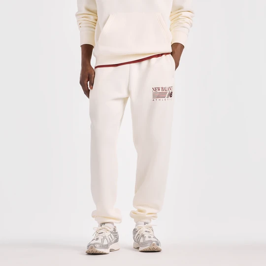 Zdjęcie produktu Spodnie męskie New Balance MB62S1NTAGA – beżowe