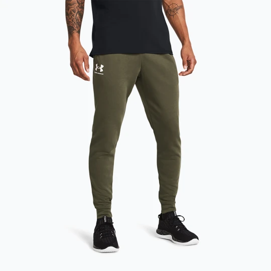 Zdjęcie produktu Spodnie męskie Under Armour Rival Terry Jogger marine od green / onyx white