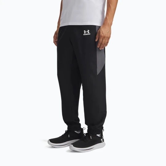 Zdjęcie produktu Spodnie męskie Under Armour Tech Sport black / castlerock / white