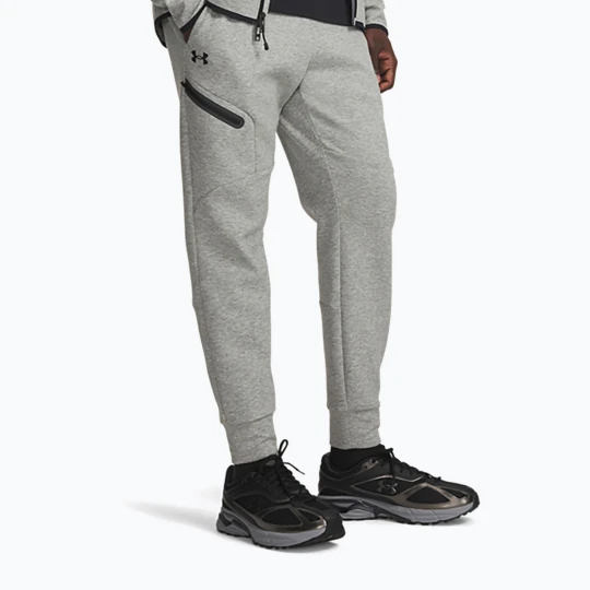 Zdjęcie produktu Spodnie męskie Under Armour Unstoppable Fleece mod gray/black Szary