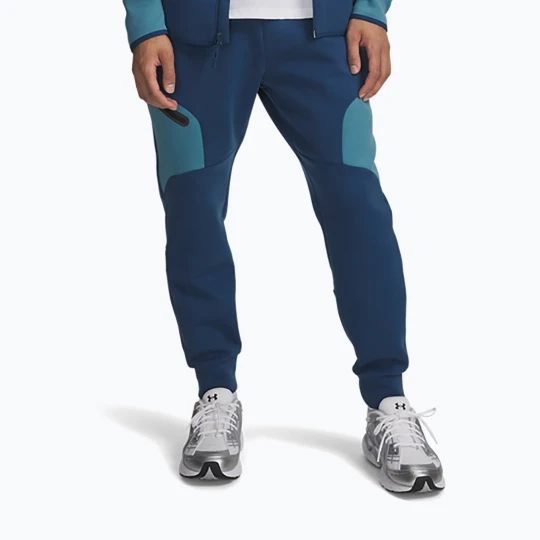 Zdjęcie produktu Spodnie męskie Under Armour Unstoppable Fleece wham blue/boundless blue/black