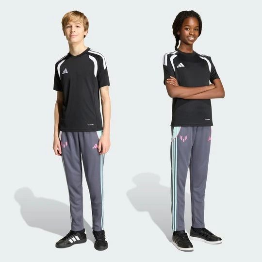 Zdjęcie produktu Spodnie Messi Training Kids Adidas Aurora Onix