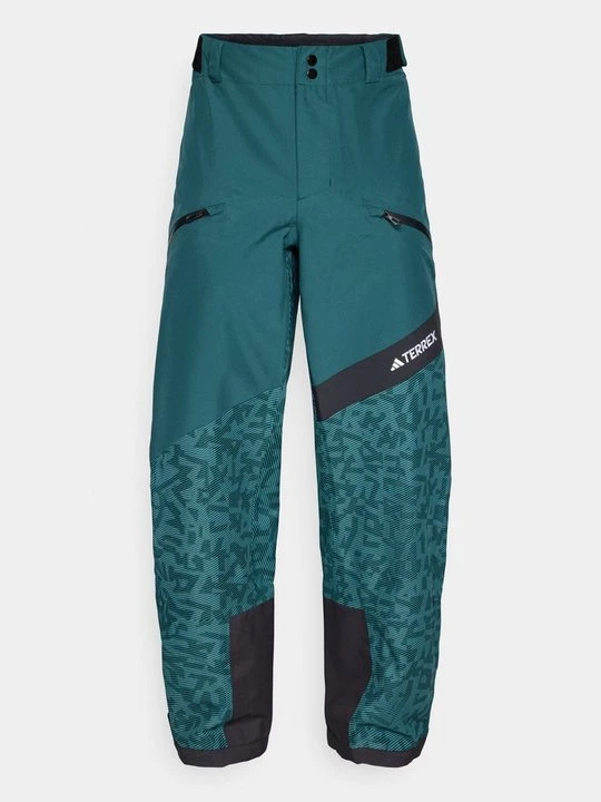 Zdjęcie produktu Spodnie narciarskie Adidas Terrex ciemnozielony