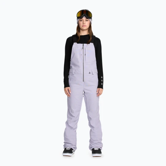 Zdjęcie produktu Spodnie narciarskie damskie Volcom Swift Bib Overall lavender aura Fioletowy