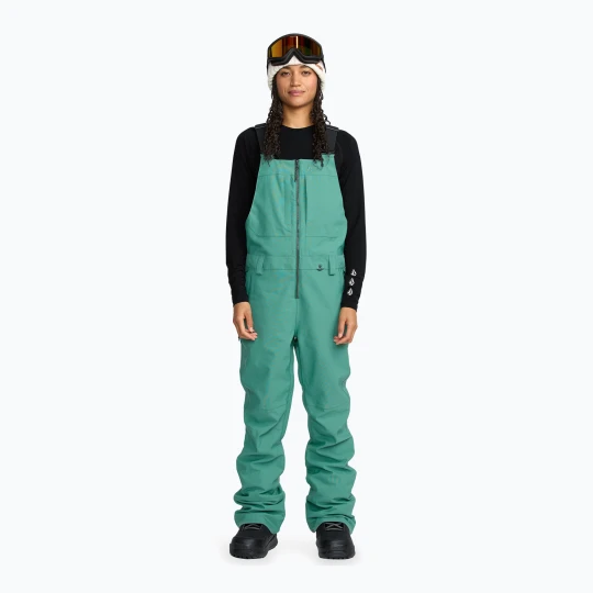 Zdjęcie produktu Spodnie narciarskie damskie Volcom Swift Bib Overall spruce green