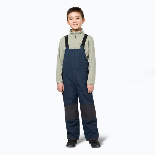 Zdjęcie produktu Spodnie narciarskie dziecięce Jack Wolfskin Actamic 2L Ins Bib night blue Granatowy