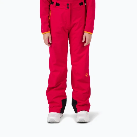 Zdjęcie produktu Spodnie narciarskie dziecięce Rossignol Girl Ski ruby red