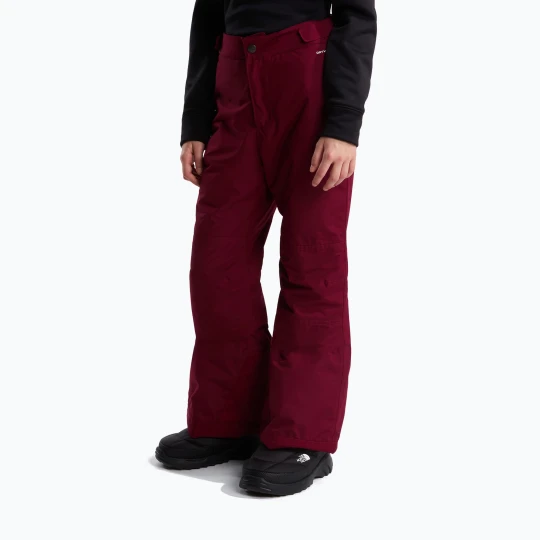 Zdjęcie produktu Spodnie narciarskie dziecięce The North Face Freedom Insulated burgundy crush Bordowy