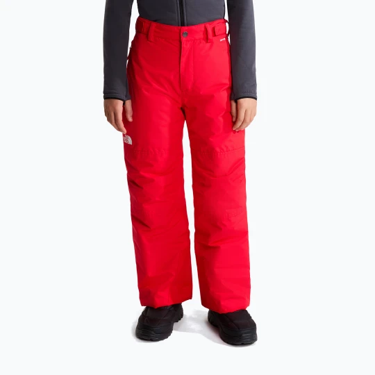 Zdjęcie produktu Spodnie narciarskie dziecięce The North Face Freedom Insulated elevation red