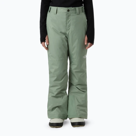 Zdjęcie produktu Spodnie narciarskie dziecięce The North Face Freedom Insulated slate moss Zielony