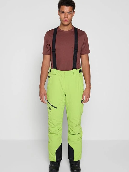 Zdjęcie produktu Spodnie narciarskie EA7 Emporio Armani jasnozielony