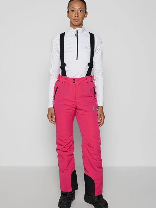 Zdjęcie produktu Spodnie narciarskie EA7 Emporio Armani różowy