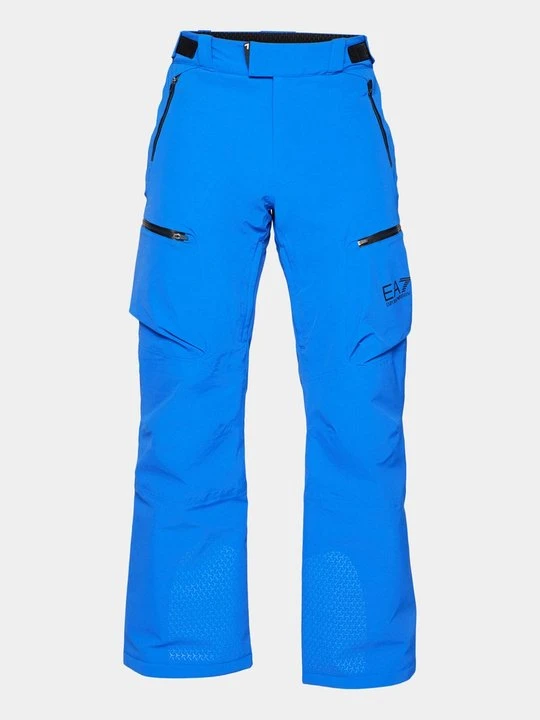Zdjęcie produktu Spodnie narciarskie EA7 Emporio Armani błękit królewski