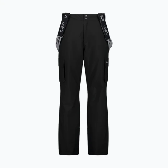 Zdjęcie produktu Spodnie narciarskie męskie CMP 34W4347 Salopette Cargo nero Czarny