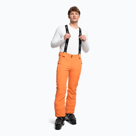 Zdjęcie produktu Spodnie narciarskie męskie CMP 3W04467 carrot Pomarańczowy