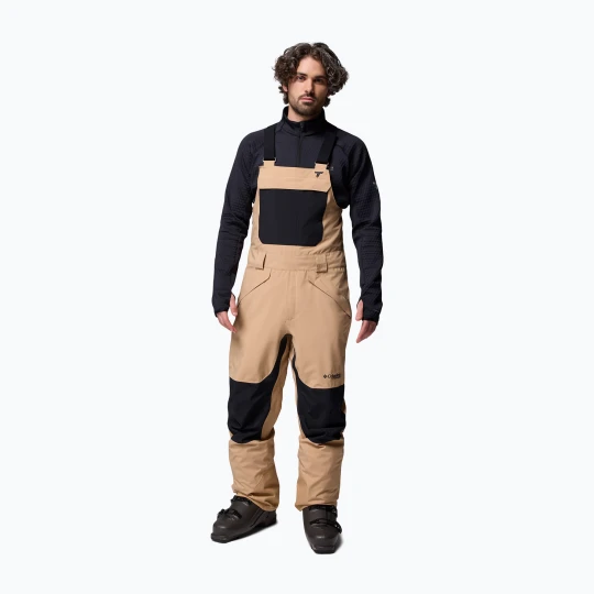 Zdjęcie produktu Spodnie narciarskie męskie Columbia Winter District canoe / black Beżowy