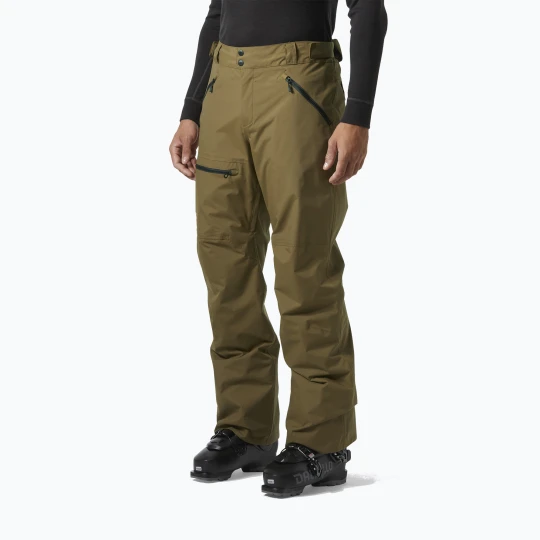 Zdjęcie produktu Spodnie narciarskie męskie Helly Hansen Sogn Cargo sepia Zielony