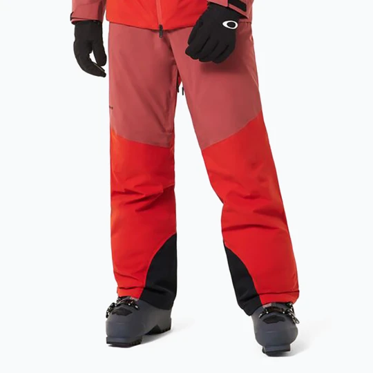 Zdjęcie produktu Spodnie narciarskie męskie Oakley Canopy Pro Insulated flame red/rosewood