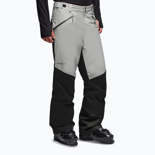 Zdjęcie produktu Spodnie narciarskie męskie Oakley Canopy Pro Insulated Pitch Black / Cement Szary