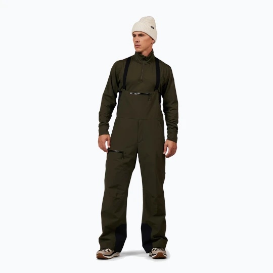 Zdjęcie produktu Spodnie narciarskie męskie Rossignol Outerlimits Insulated Bib olive shadow Zielony