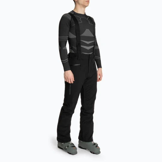 Zdjęcie produktu Spodnie narciarskie męskie Salomon Edge deep black
