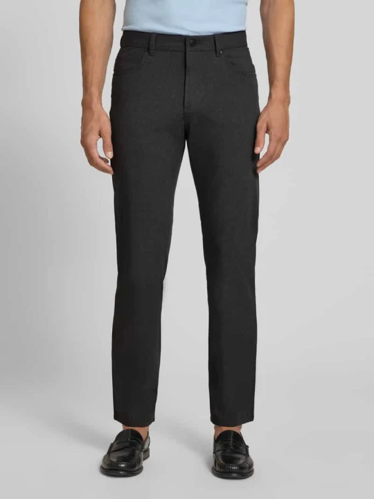 Zdjęcie produktu Spodnie o kroju comfort fit z wpuszczanymi kieszeniami Christian Berg Ciemnoszary
