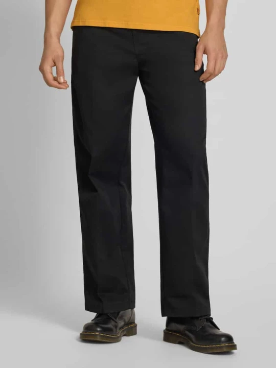 Zdjęcie produktu Spodnie o kroju loose straight fit z kantami Dickies Czarny