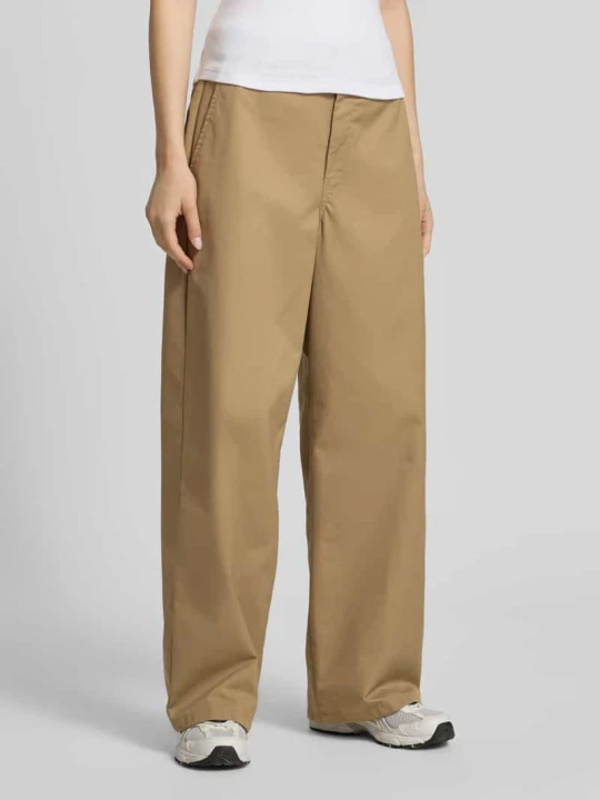 Zdjęcie produktu Spodnie o kroju loose straight fit z wpuszczanymi kieszeniami Carhartt WIP Beżowy