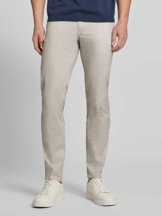 Zdjęcie produktu spodnie o kroju regular fit z ultralight wykończeniem model 'Cadiz' BRAX Piaskowy