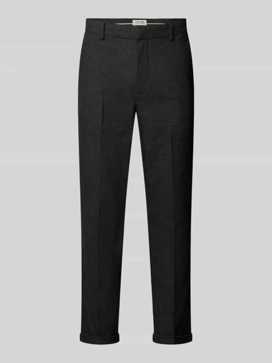 Zdjęcie produktu spodnie o kroju regular fit z kieszeniami z tyłu Jack&Jones Czarny