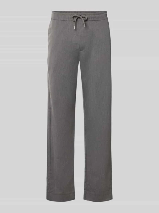 Zdjęcie produktu Spodnie o kroju relaxed fit z elastycznym pasem model 'TOBY' Jack&Jones Jasnoszary