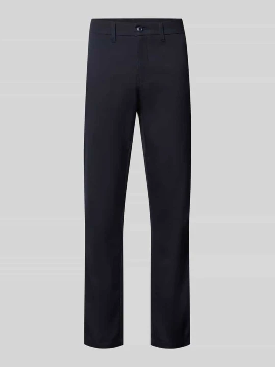 Zdjęcie produktu Spodnie o kroju skinny fit z mieszanki bawełny model 'SID' Carhartt WIP Granatowy