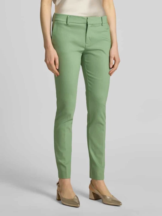 Zdjęcie produktu Spodnie o kroju slim fit z kieszeniami ozdobnymi model 'Abbey' MOS MOSH Zielony