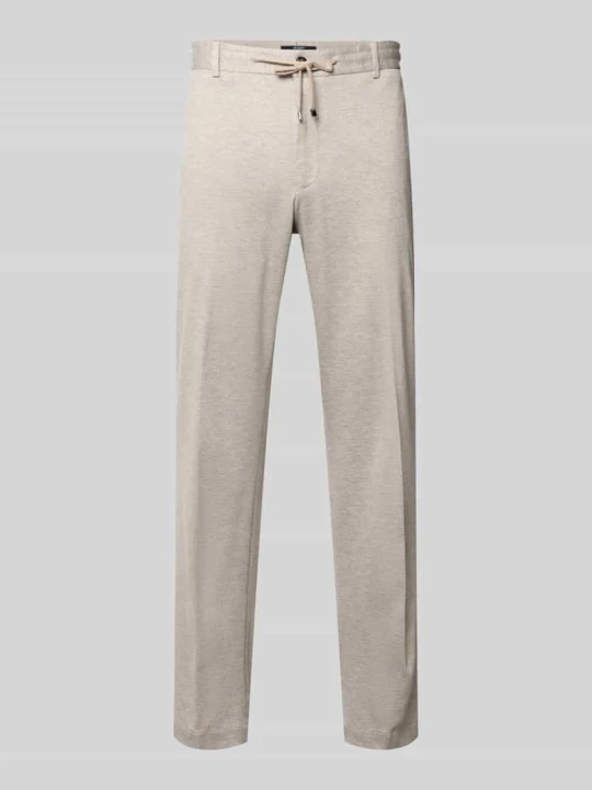 Zdjęcie produktu Spodnie o kroju slim fit z trokiem model 'Sake' JOOP! Beżowy
