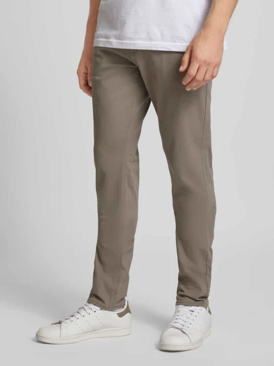 Zdjęcie produktu Spodnie o kroju slim fit z wpuszczanymi kieszeniami model ‘NATAN’ Blend Średnioszary