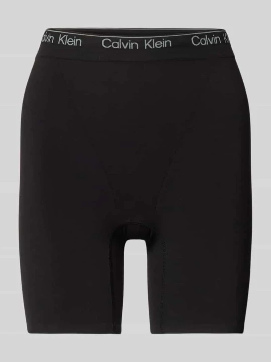 Zdjęcie produktu Spodnie o kroju super skinny fit z efektem modelującym Calvin Klein Czarny