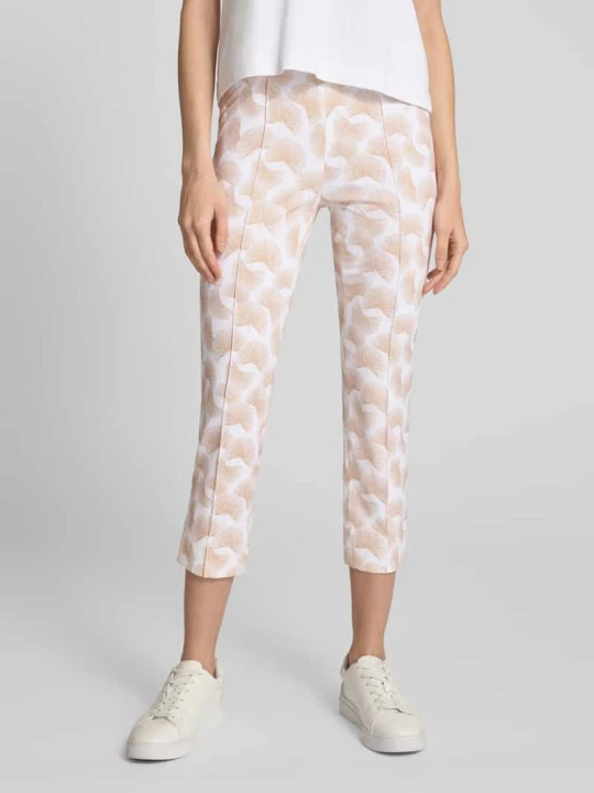 Zdjęcie produktu Spodnie o kroju super skinny fit z przeszytym kantem SEDUCTIVE Beżowy