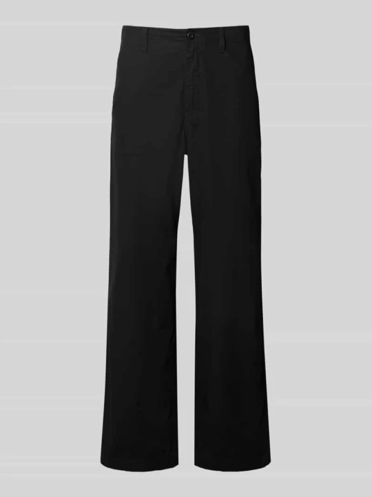 Zdjęcie produktu Spodnie o kroju wide fit z czystej bawełny model 'Bill' Jack&Jones Czarny