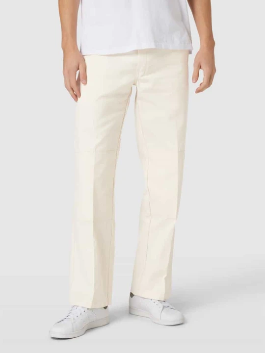Zdjęcie produktu Spodnie o luźnym kroju z naszywką z logo Dickies Jasnoszary