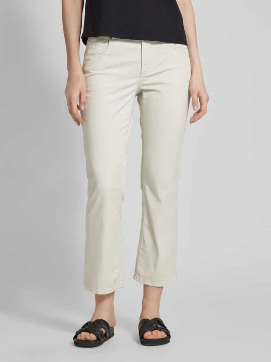Zdjęcie produktu Spodnie o skróconym kroju regular fit model ‘Leni’ Angels Gliniany