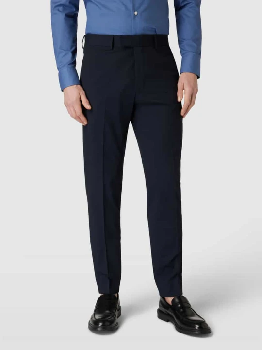 Zdjęcie produktu Spodnie do garnituru o kroju slim fit Strellson Ciemnoniebieski