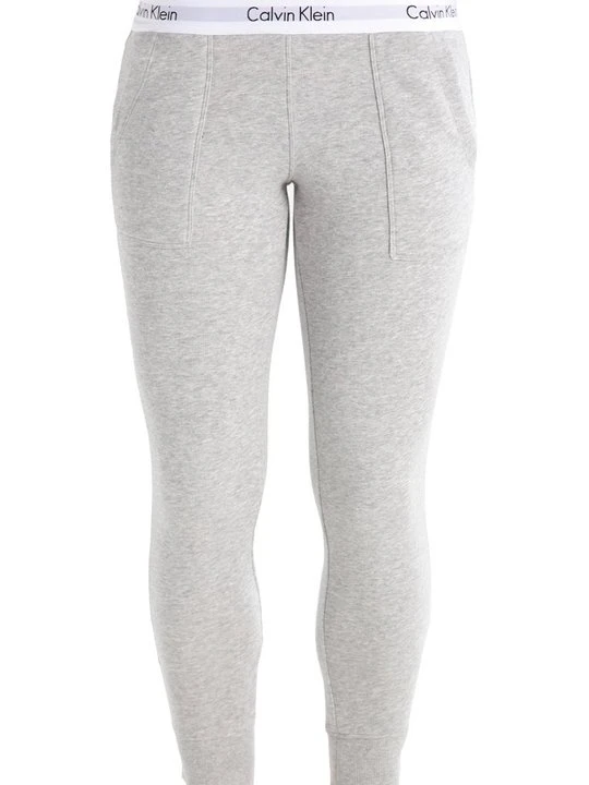 Zdjęcie produktu Spodnie od piżamy Calvin Klein szary melanż