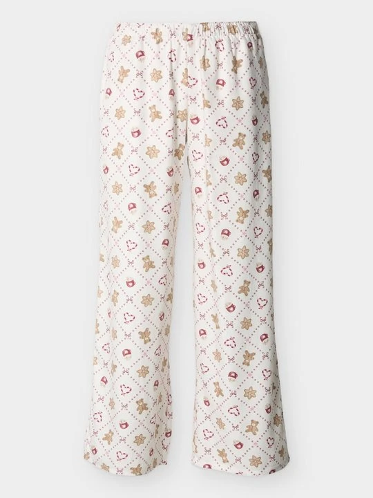 Zdjęcie produktu Spodnie od piżamy Hollister Co. mleczny