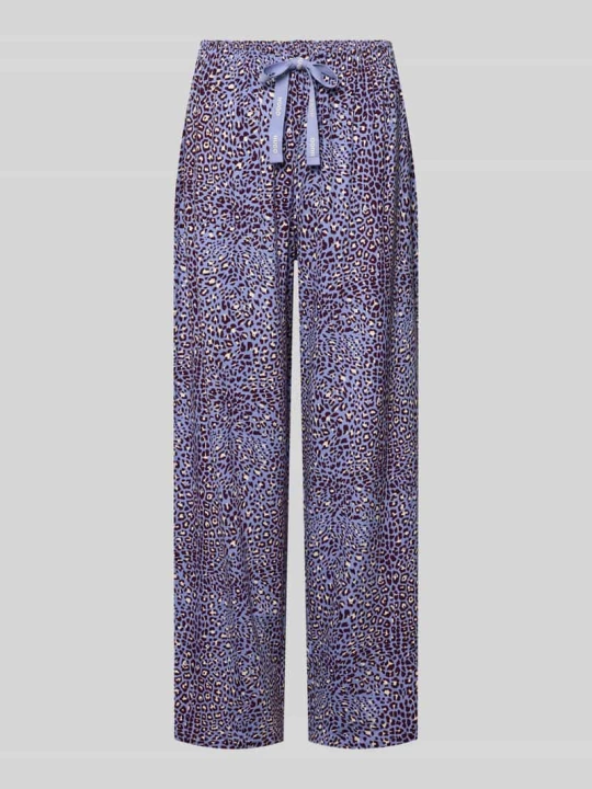 Zdjęcie produktu Spodnie od piżamy o kroju comfort fit z mieszanki modalu model 'CASUAL PANTS' Hugo Jasnofioletowy