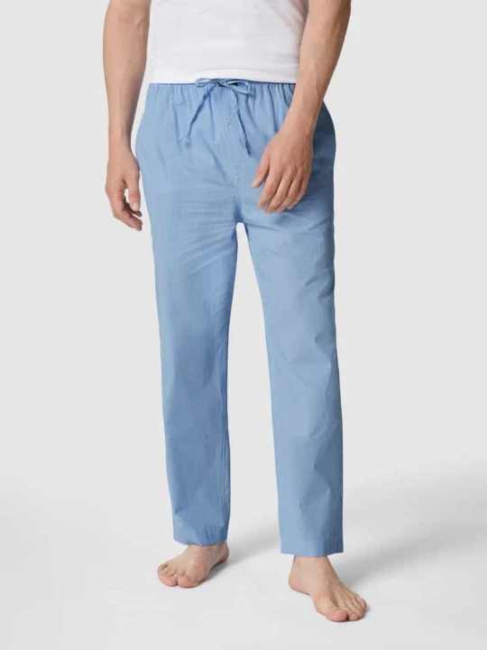 Zdjęcie produktu Spodnie od piżamy z bawełny Polo Ralph Lauren Jasnoniebieski