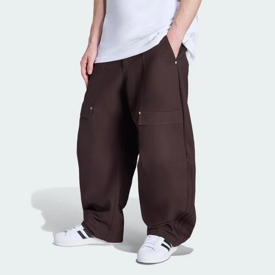 Zdjęcie produktu Spodnie ORIGINALS CANVAS CARGO WORKPANT Adidas Aurora Coffee
