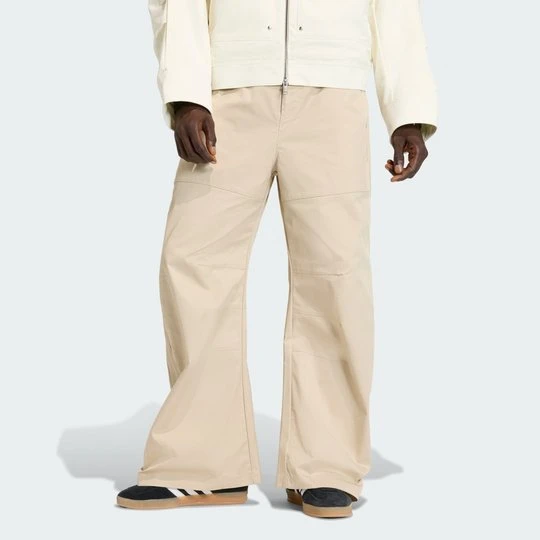 Zdjęcie produktu SPODNIE PREMIUM ESSENTIALS WIDE Adidas beżowy