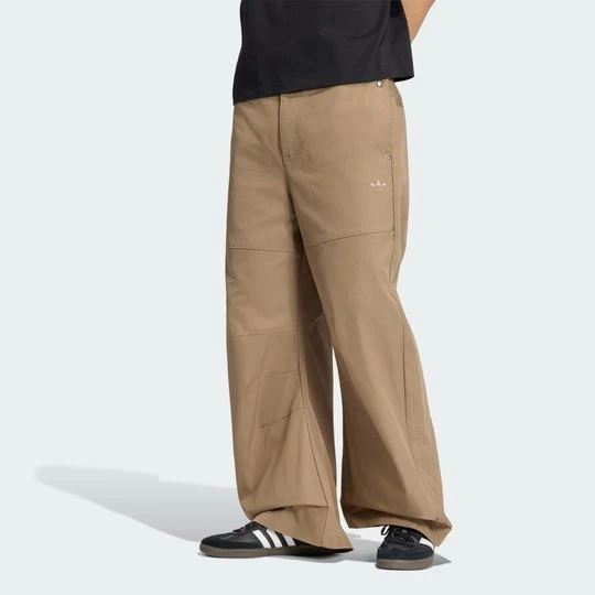 Zdjęcie produktu SPODNIE PREMIUM ESSENTIALS WIDE Adidas Khaki Six