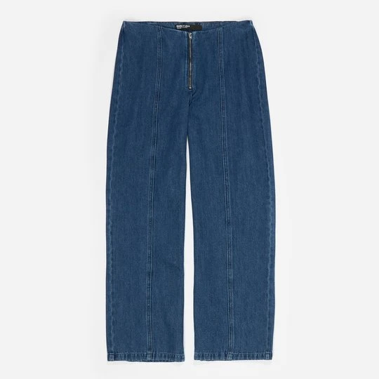 Zdjęcie produktu Spodnie proste denim niebieskie BIMBA Y LOLA